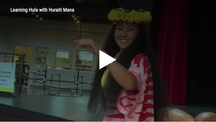 Kalei'okalani of Huraiti Mana is featured on Q13 Fox news discussing hula traditions and various Polynesian histories.